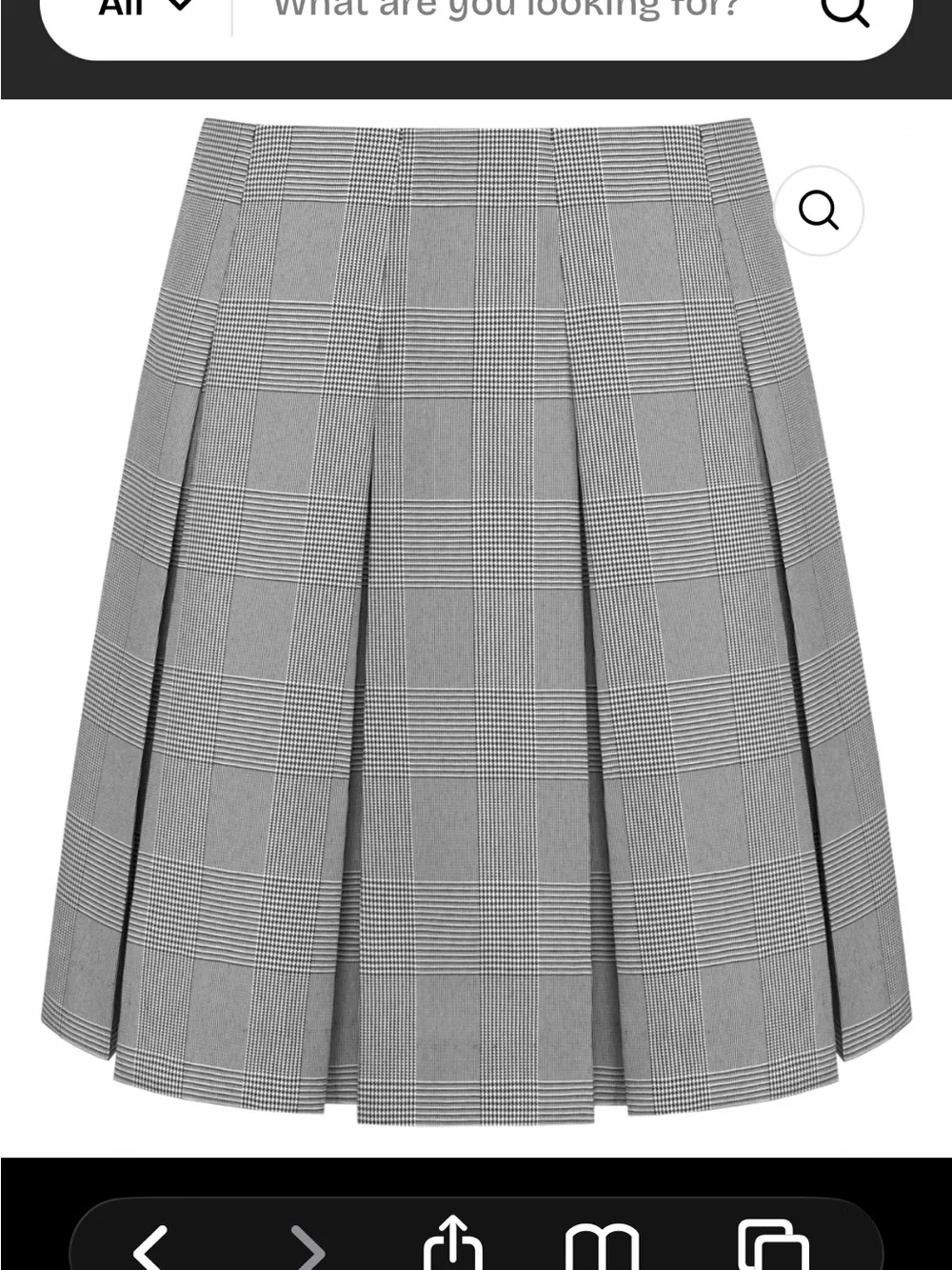 Dennis Uniform Plaid Pleat Skirt Girls 16 Fits Women XXS XS Streetwear Preppy